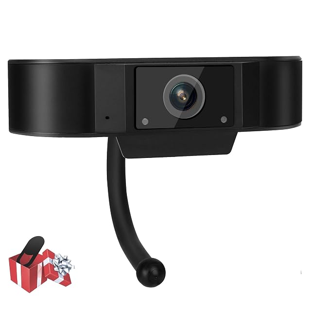 Webcam WIWACAM 1080P montada en un monitor